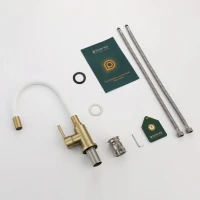 Смеситель для кухни Splenka S201.4408.03, золотой сатин Смеситель для кухни Splenka S201.4408.03, золотой сатин