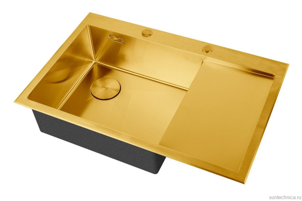 Кухонная мойка ZorG LUX 7851-L BRONZE