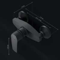 Смеситель для душа AM.PM Gem F90A20022 черный Смеситель для душа AM.PM Gem F90A20022 черный