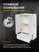 Шкаф Orange Samara 60 белый глянец Шкаф Orange Samara 60 белый глянец