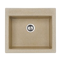 Мойка кухонная AQUATON Линеа 58, песочная