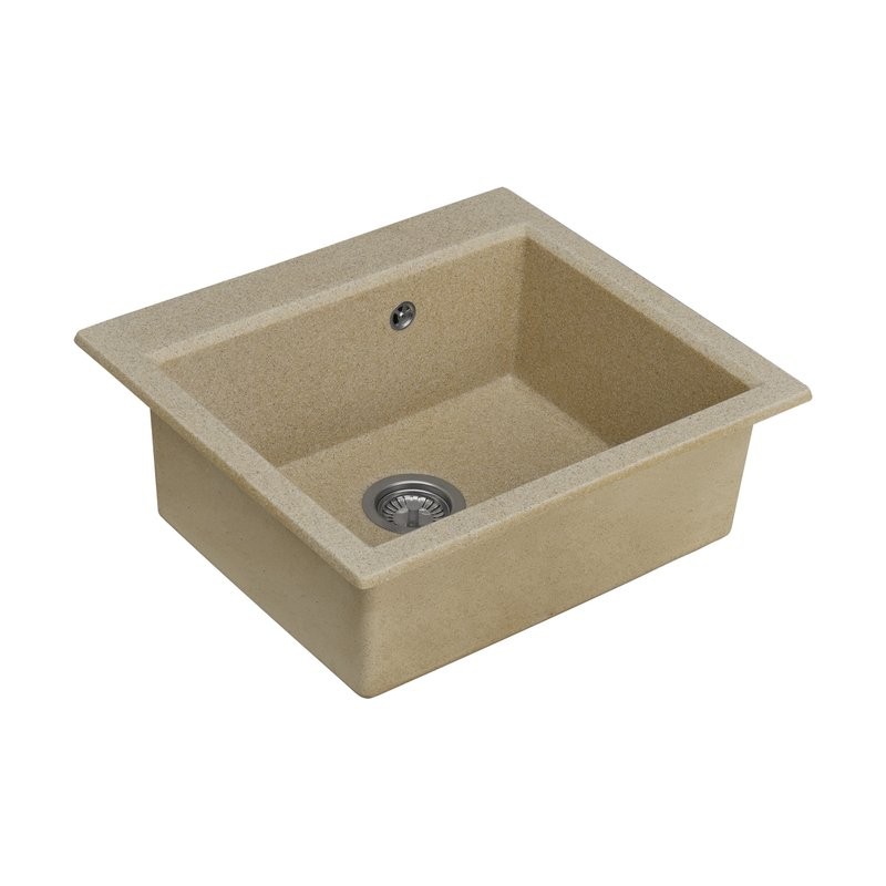 Мойка кухонная AQUATON Линеа 58, песочная