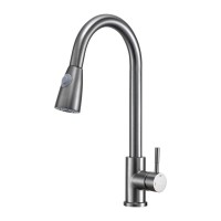 Смеситель для кухни Frap H991 F60991-9 оружейная сталь