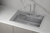 Мойка кухонная Granula Kitchen Space 7301i алюминиум Мойка кухонная Granula Kitchen Space 7301i алюминиум