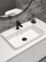 Смеситель для раковины STWORKI Дублин S41010BK матовый черный