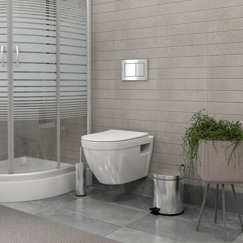 Унитаз подвесной Teymi Vitra T40804 с микрофлитом, безободковый, белый