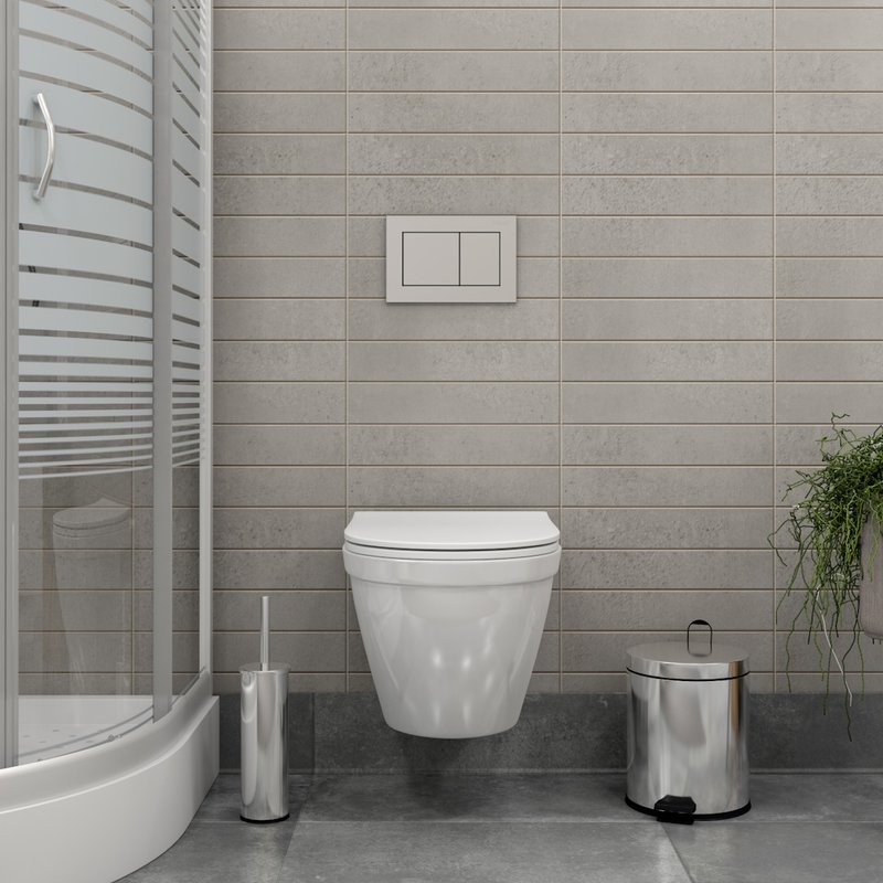 Унитаз подвесной Teymi Vitra T40804 с микрофлитом, безободковый, белый