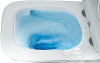Унитаз подвесной Azario Teramo 340х490х350 безободковый, слив "Торнадо", в комплекте с сидением микролифт (AZ-0052-UQ3)