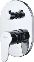 Душевой комплект D&K Rhein Marx DA1395801 С ВНУТРЕННЕЙ ЧАСТЬЮ Душевой комплект D&K Rhein Marx DA1395801 С ВНУТРЕННЕЙ ЧАСТЬЮ