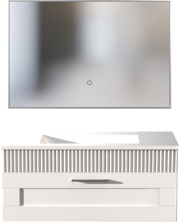 Мебель для ванной комнаты Sanvit Турин 1 90, белая