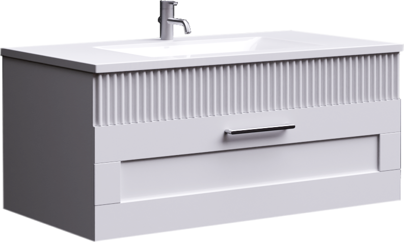 Мебель для ванной комнаты Sanvit Турин 1 90, белая