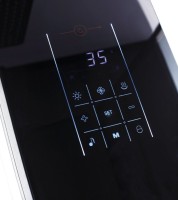 Душевая кабина Orans SR-89102RS черная, с хамамом и сиденьем
