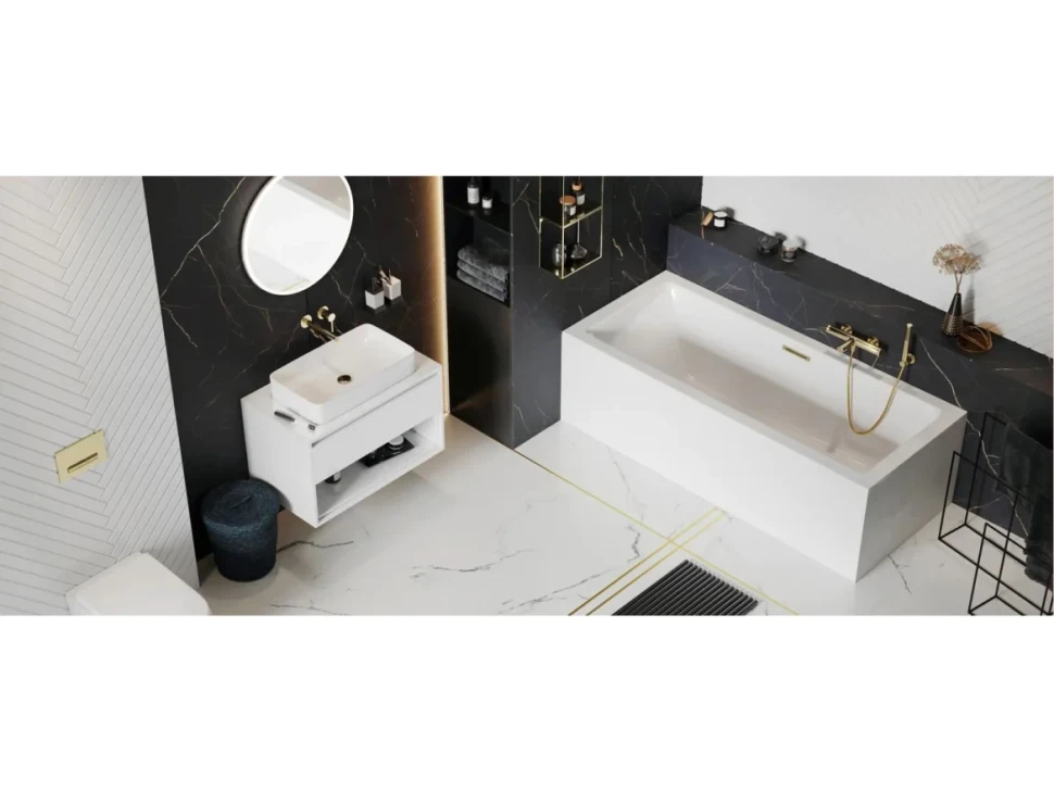 Смеситель для ванны с душем Excellent Pi AREX.1205GL