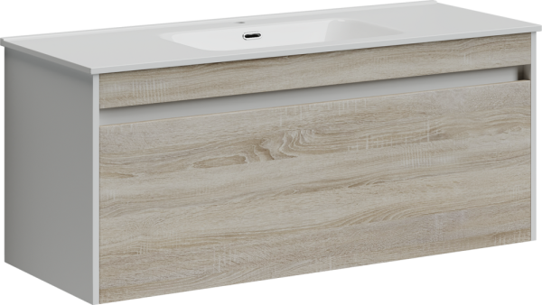 Тумба под раковину Sancos Smart 119 см дуб бардолино