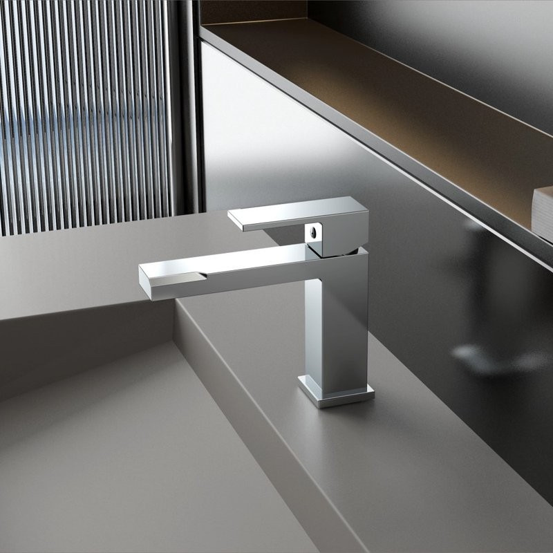 Смеситель для раковины BELZ B10613 хром