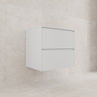 Тумба под раковину без столешницы Style Line Лима Plus 60 подвесная, эмаль, белая матовая