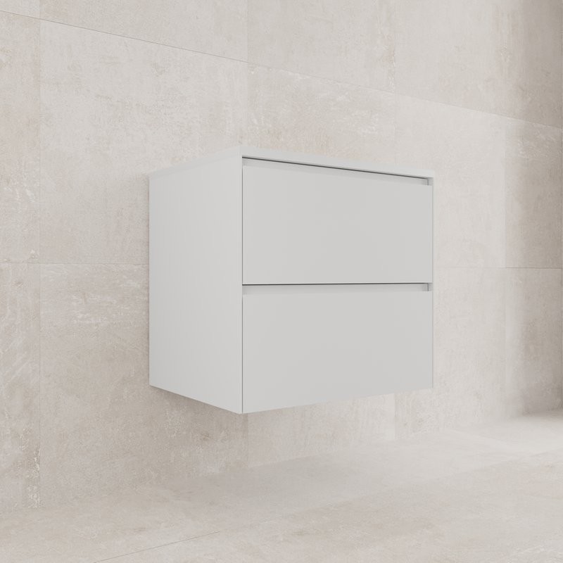 Тумба под раковину без столешницы Style Line Лима Plus 60 подвесная, эмаль, белая матовая