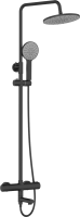 Душевая стойка Agger Thermo A2461144 черная