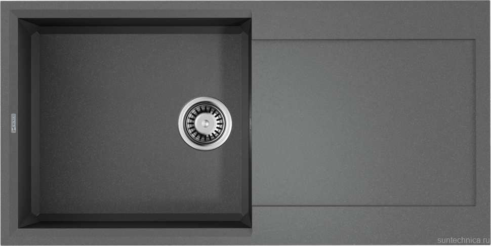 Комплект Мойка Omoikiri Sakaime 100-GR leningrad grey + Измельчитель Nagare slim 500