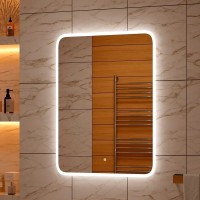 Зеркало CONTINENT Glamour 80х120 с подсветкой Зеркало CONTINENT Glamour 80х120 с подсветкой