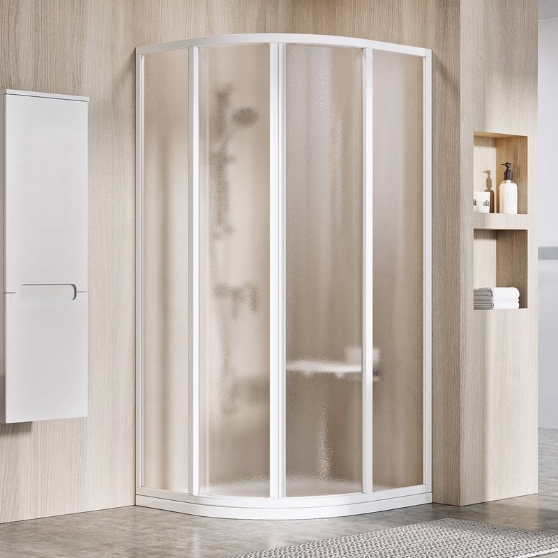 Душевой уголок Ravak Supernova SKCP4-90 195 Grape, профиль белый