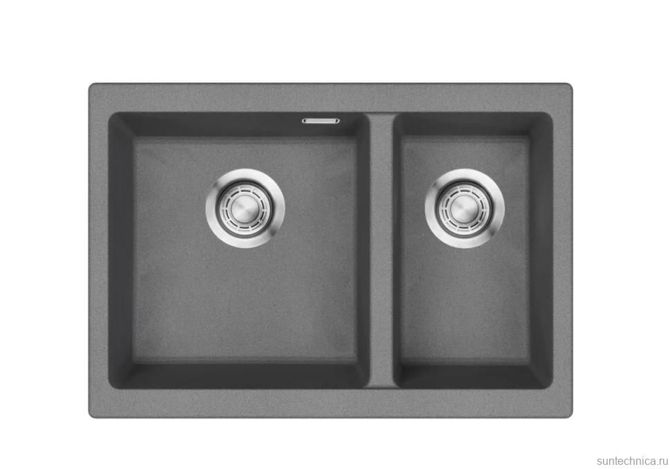 Мойка кухонная Emar Quartz EMQ-2665.PL Антрацит