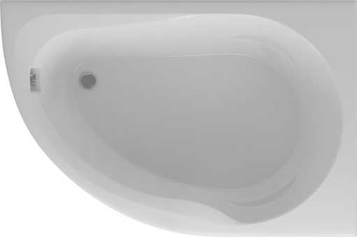 Акриловая ванна Акватек Вирго VIR150-0000025 150x100 R, с фронтальным экраном
