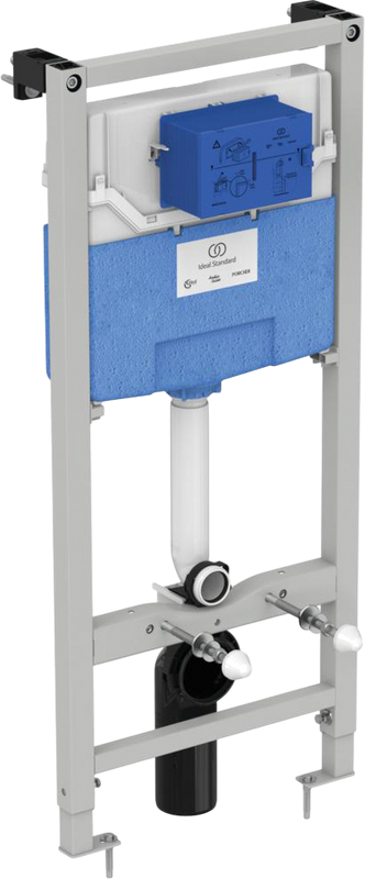 Комплект Унитаз подвесной Ideal Standard Tesi + Крышка + Инсталляция Prosys Frame 120 M R020467 + Кнопка Oleas R0121A6 черная