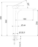 Смеситель для раковины Remer Infinity I11L