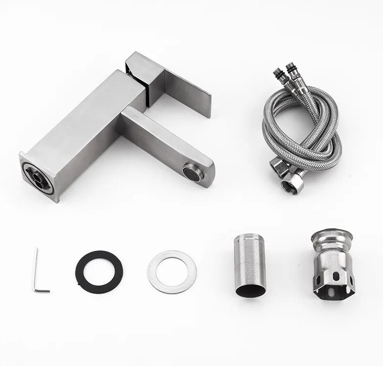 Смеситель для раковины Fashun A51102 сатин