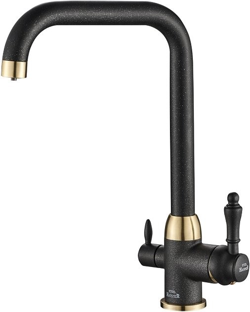Смеситель для кухни Steel Hammer SH 725 BLACK BR
