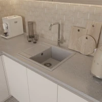 Мойка кухонная Domaci Палермо PR-575-003 серая