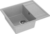 Мойка кухонная Domaci Палермо PR-575-003 серая Мойка кухонная Domaci Палермо PR-575-003 серая