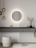 Зеркало круглое CONTINENT Led Ajour 55 см, сенсорное, с подсветкой