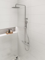 Душевая стойка Cersanit Odra 63069 с термостатом, хром