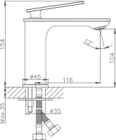 Смеситель для раковины Haiba HB589 HB10589