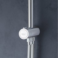 Душевая стойка Grohe Grohtherm 26381001 + Термостатический смеситель Grohe Grohtherm 800 34558000 для душа