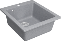 Мойка кухонная Domaci Болонья М-08-005 серая Мойка кухонная Domaci Болонья М-08-005 серая