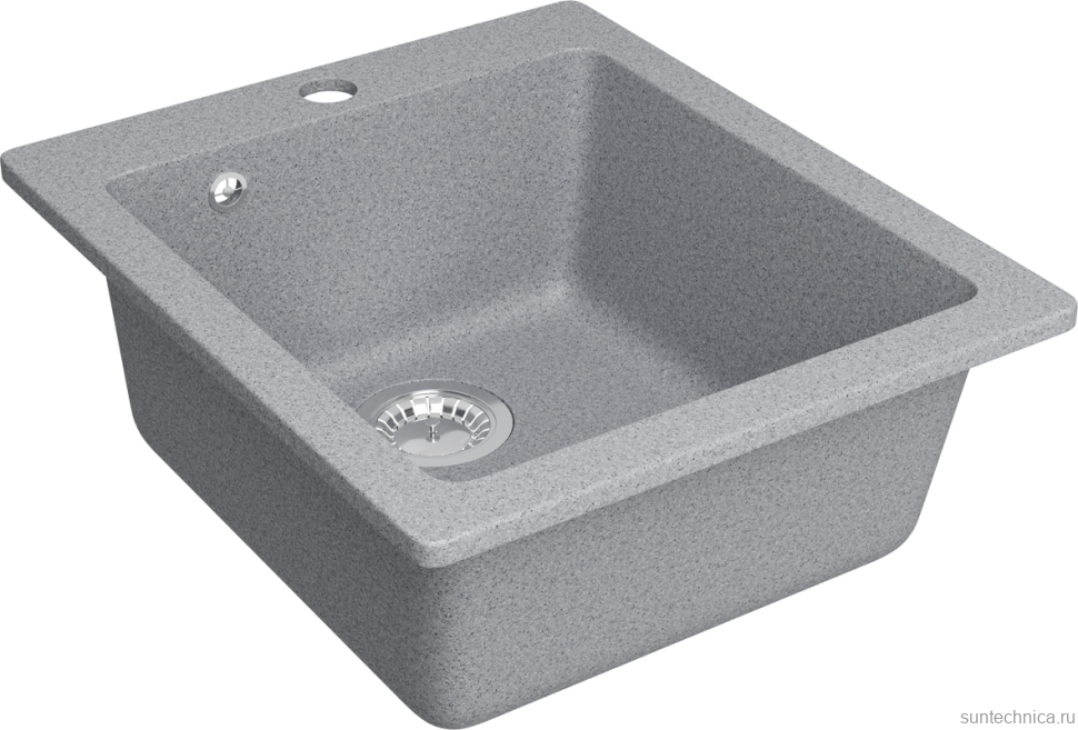 Мойка кухонная Domaci Болонья М-08-005 серая