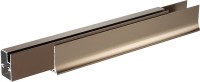 Душевая дверь в нишу Vegas Glass EP-F-2 170 05 01 R профиль бронза, стекло прозрачное