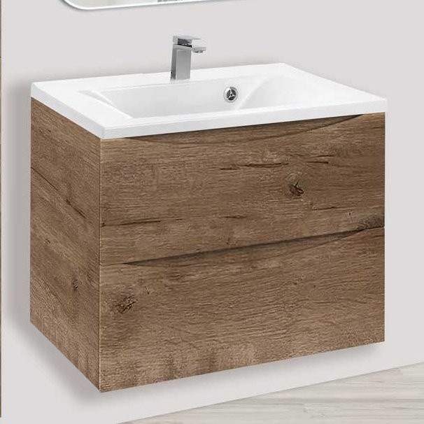 Тумба с раковиной Vincea Mia 65 дуб винтаж