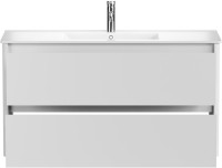 Тумба под раковину без столешницы Allen Brau Gravity 120 2 ящика, матовый белый