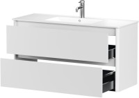 Тумба под раковину без столешницы Allen Brau Gravity 120 2 ящика, матовый белый