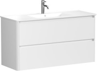Тумба под раковину без столешницы Allen Brau Gravity 120 2 ящика, матовый белый