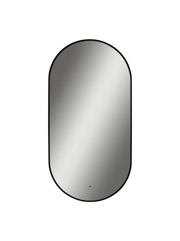 Зеркало CONTINENT Led Cairo 50х100 см, бесконтактный сенсор, с холодной подсветкой