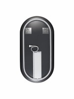 Зеркало CONTINENT Led Cairo 50х100 см, бесконтактный сенсор, с холодной подсветкой