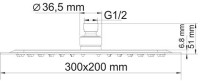 Душевой комплект Wasserkraft A171568 Thermo