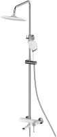 Душевая стойка Haiba HB805-8 белая