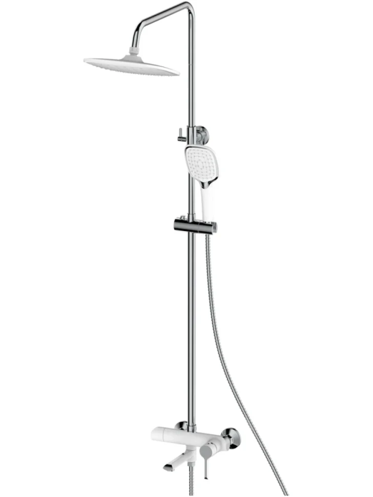 Душевая стойка Haiba HB805-8 белая