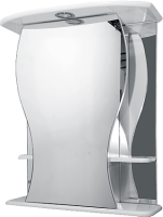 Зеркало-шкаф Misty Карина R 60 с подсветкой Зеркало-шкаф Misty Карина R 60 с подсветкой